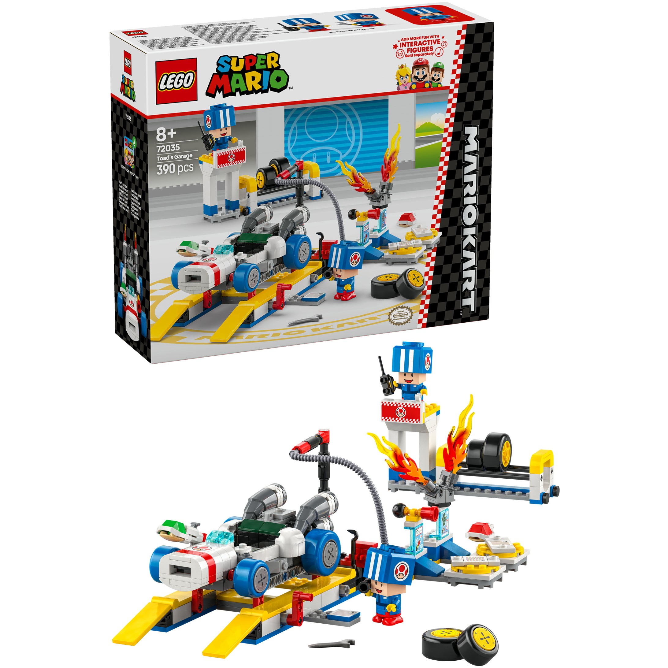 LEGO Super Mario Mario Kart – Toad’s Workshop 72035 - Figura 3