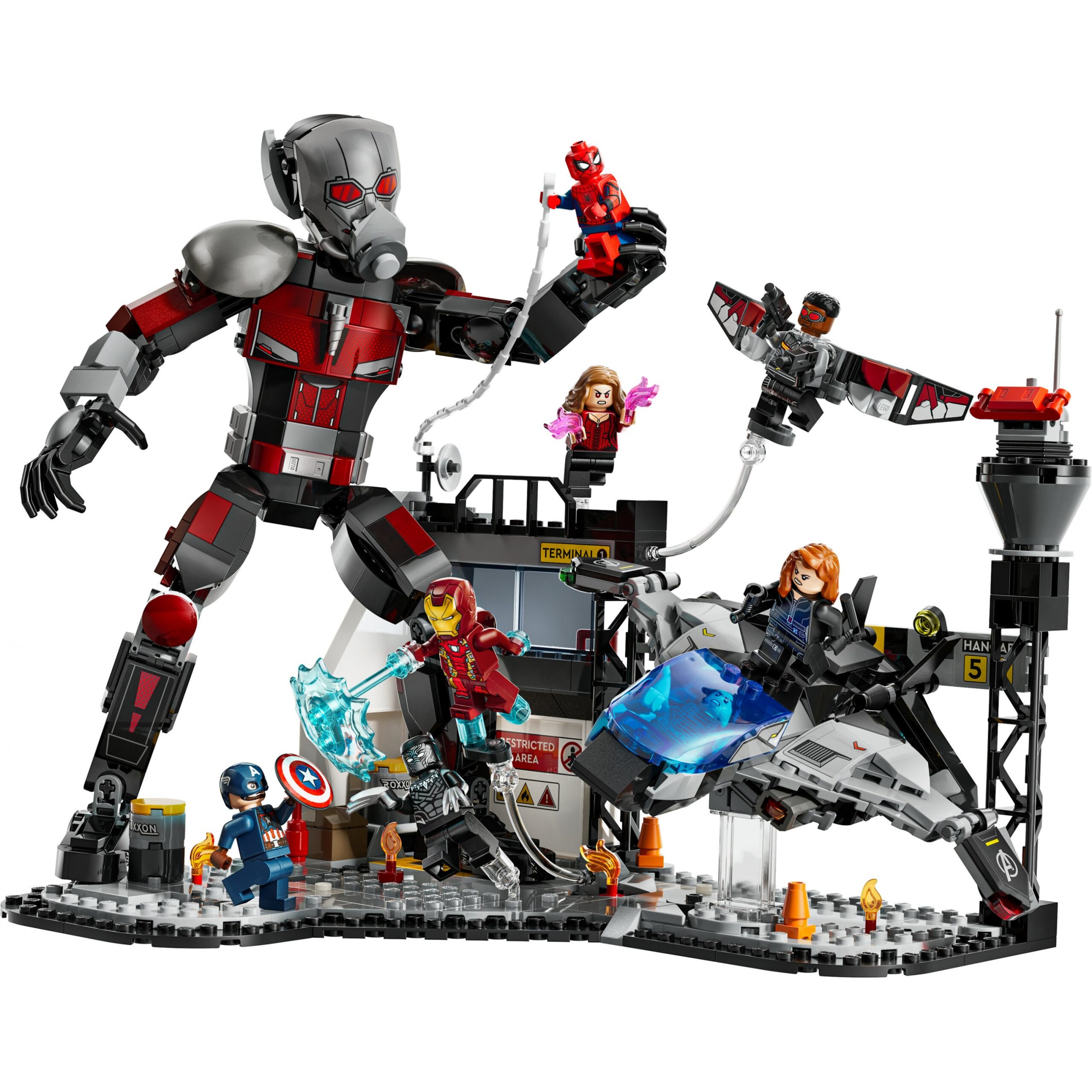 LEGO Super Heroes Marvel Captain America: Civil War Action Duel 76314 - Figura 2
