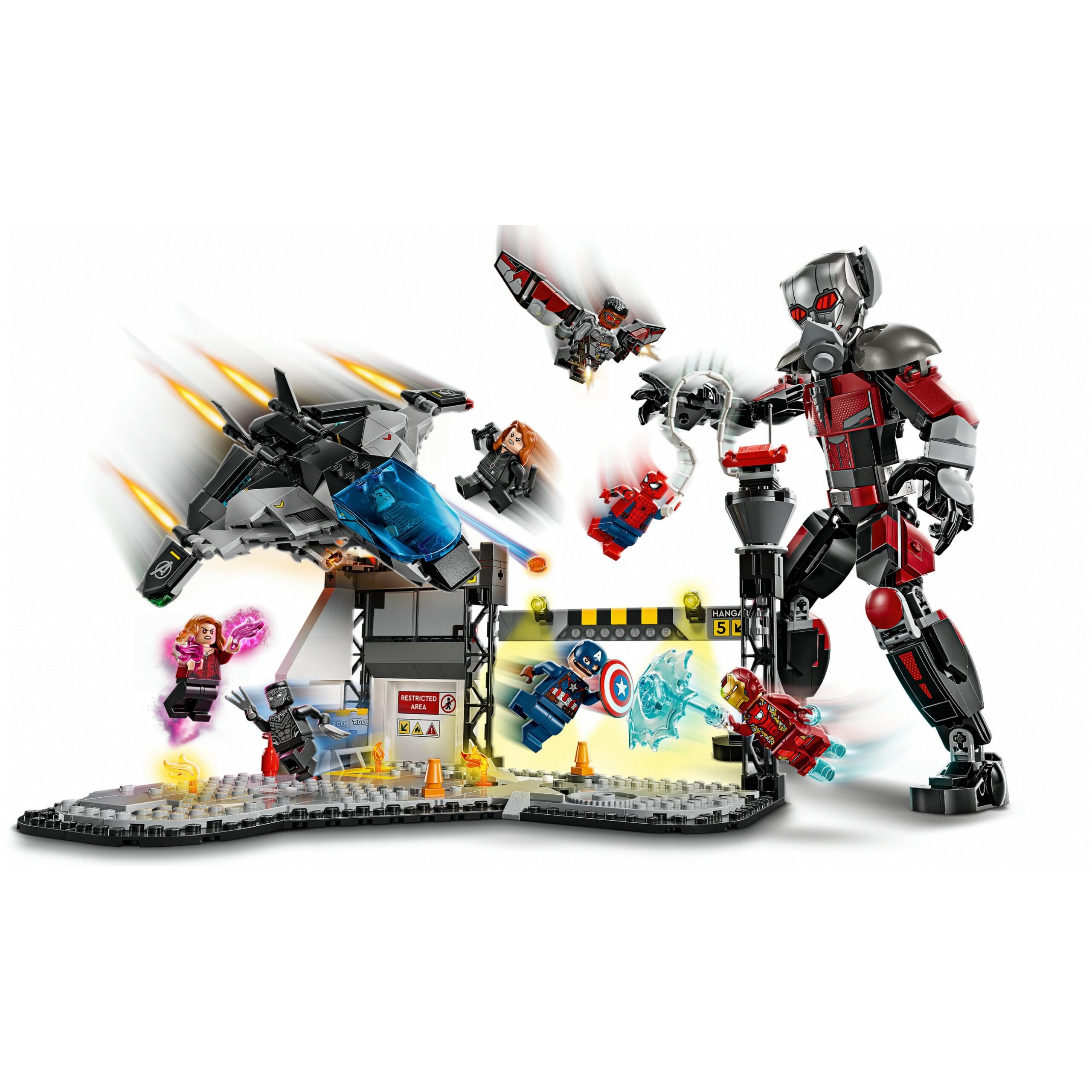 LEGO Super Heroes Marvel Captain America: Civil War Action Duel 76314 - Figura 4