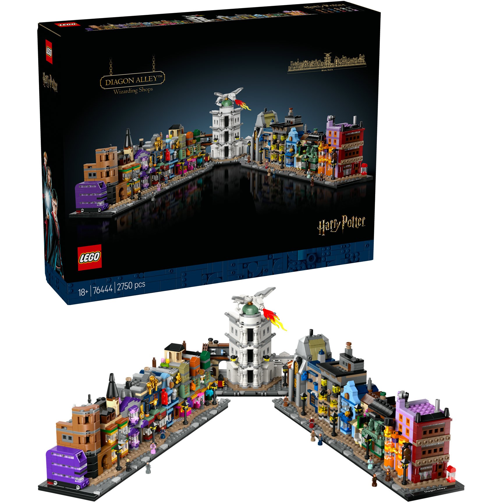 LEGO Harry Potter The Magical Shops of Diagon Alley 76444 - Figura 3