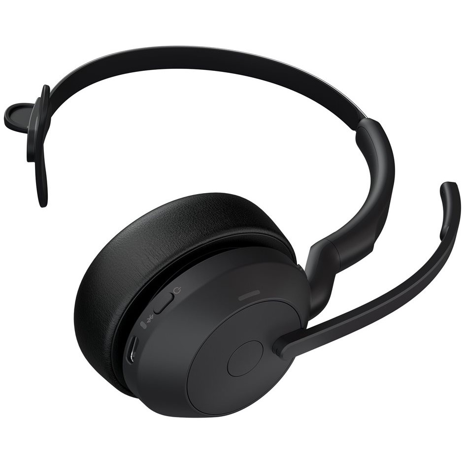 Kufje pa kabllo Jabra Evolve2 55 Link380a UC Mono with Charging station - Zezë - Figura 3