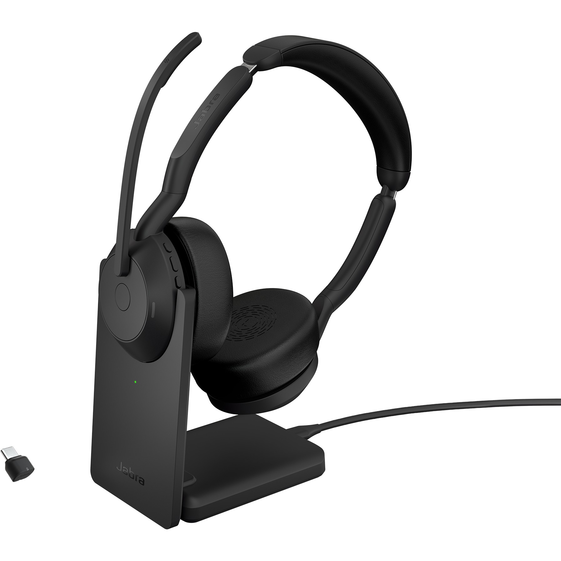 Kufje pa Kabllo Jabra Evolve2 55 / Link380c / UC / Stereo Stand - Zezë