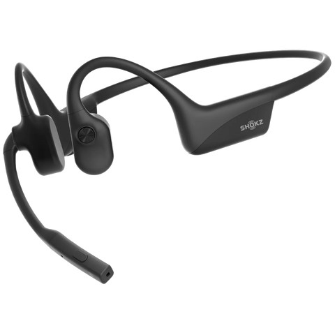 Kufje Shokz OpenComm2 / Headset / Bluetooth / Pa kabllo / të zeza