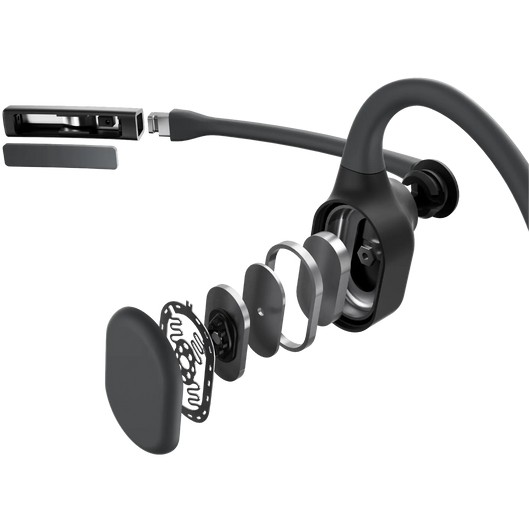 Kufje Shokz OpenComm2 / Headset / Bluetooth / Pa kabllo / të zeza - Figura 4