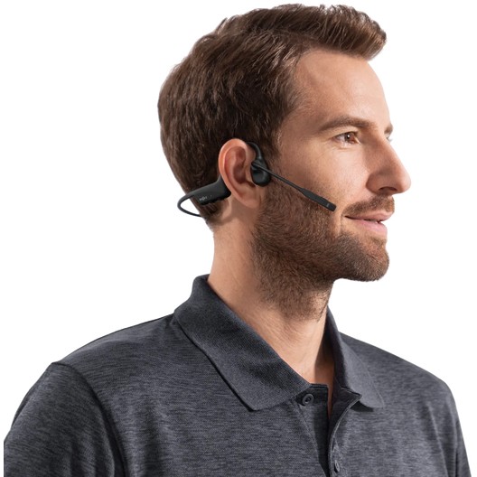 Kufje Shokz OpenComm2 / Headset / Bluetooth / Pa kabllo / të zeza - Figura 5