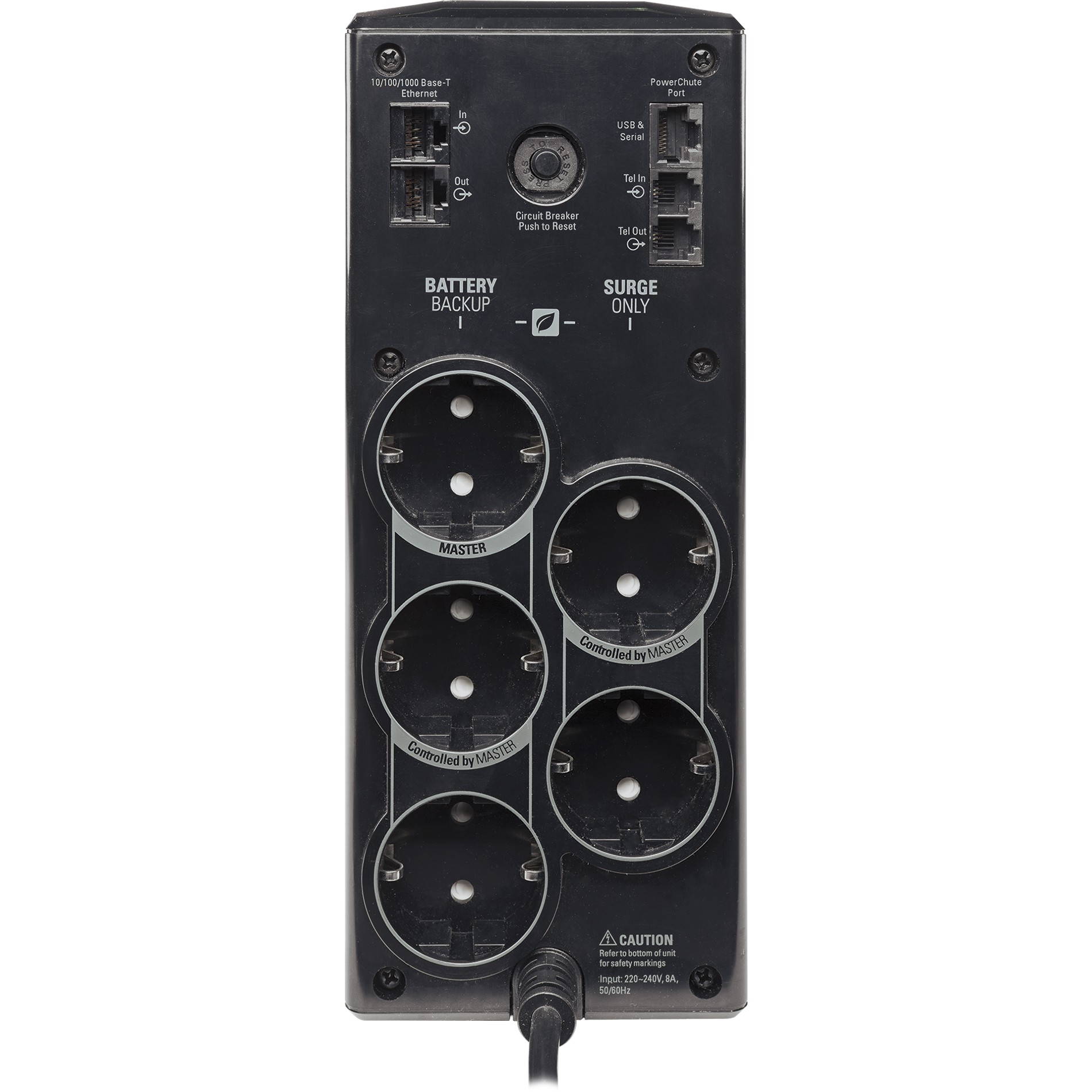 APC Back-UPS Pro BR900G-GR – 900VA / 540W Line-Interactive me AVR, LCD Display dhe Schuko Outlets – Backup Profesional për PC, NAS dhe Pajisje Rrjeti - Figura 2