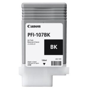 Toner Canon Tinte PFI-107BK 6705B001 Zi 130ml