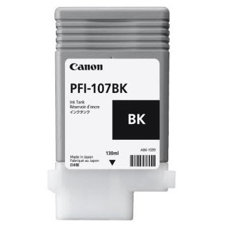 Toner Canon Tinte PFI-107BK 6705B001 Zi 130ml