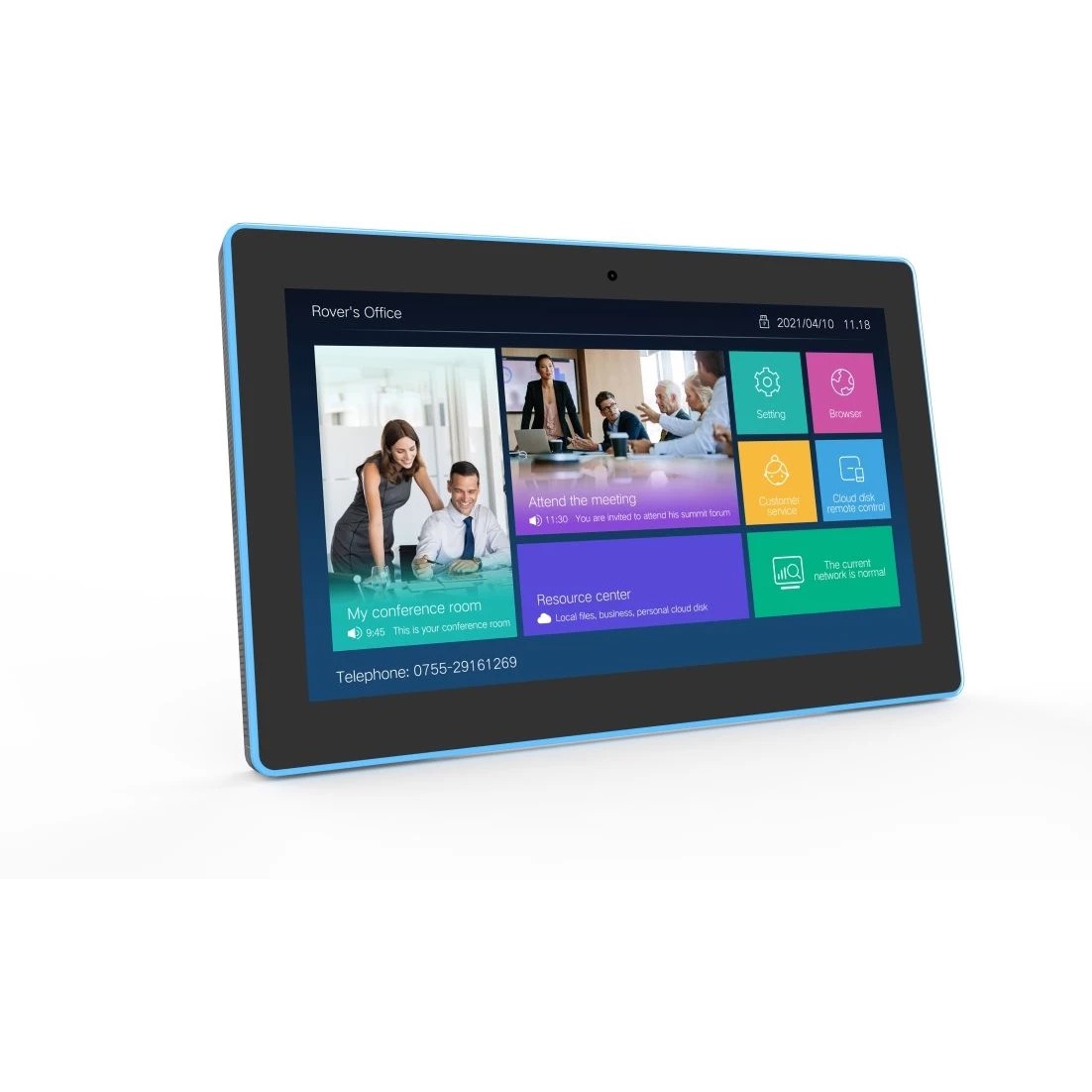 Tablet Android ALLNET Meeting Room RGB LED / 15" / RK3399 / Android 10 / NFC & RFID – Zezë - Figura 2