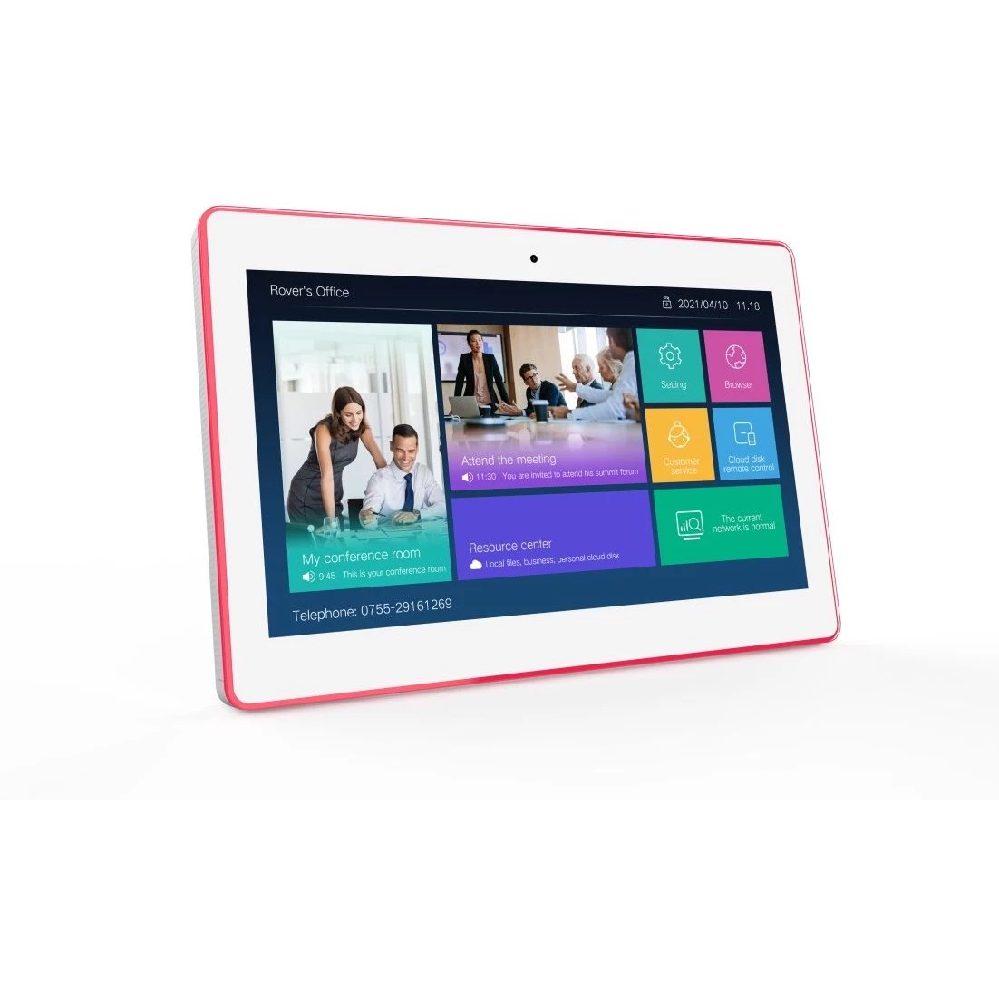 Tablet Android ALLNET Meeting Room / 15" / RK3399 / RGB LED / Android 10 / NFC & RFID - Bardhë - Figura 3
