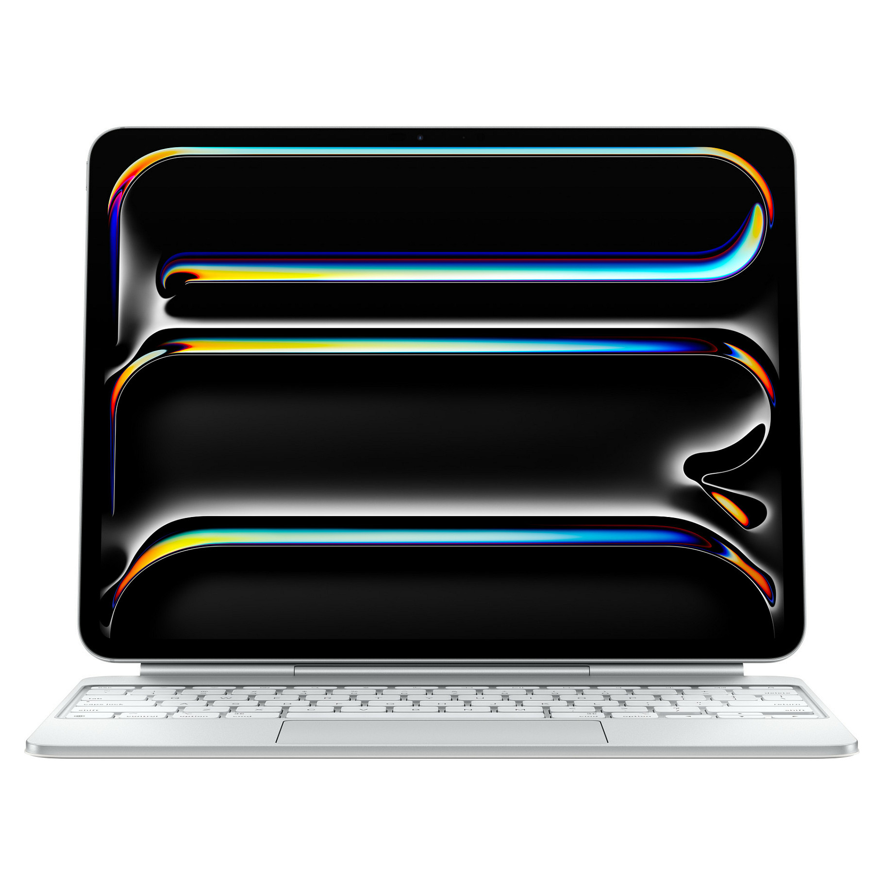 Tastierë Apple Magic Keyboard për iPad Pro 13" M4 / QWERTZ - Bardhë