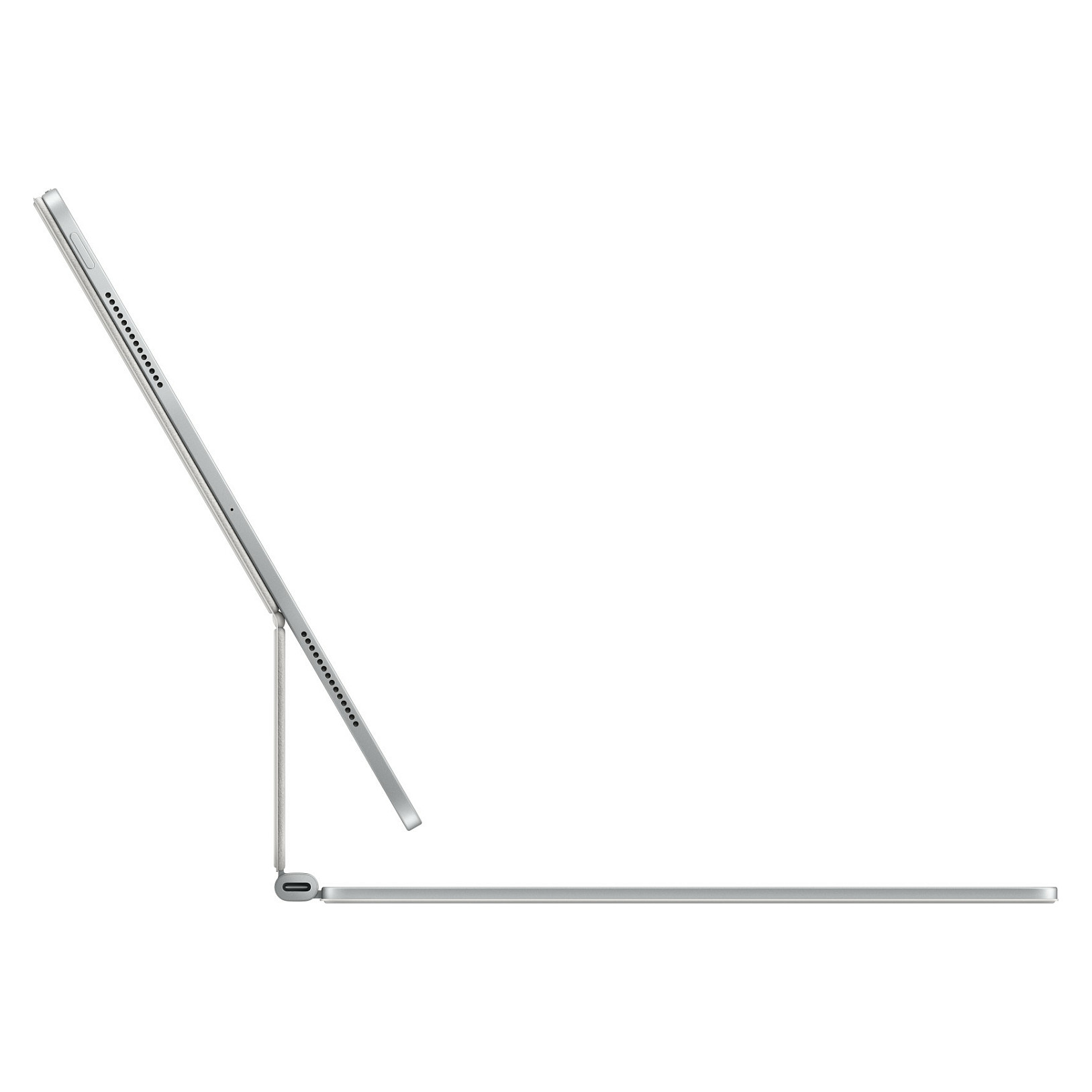 Tastierë Apple Magic Keyboard për iPad Pro 13" M4 / QWERTZ - Bardhë - Figura 3