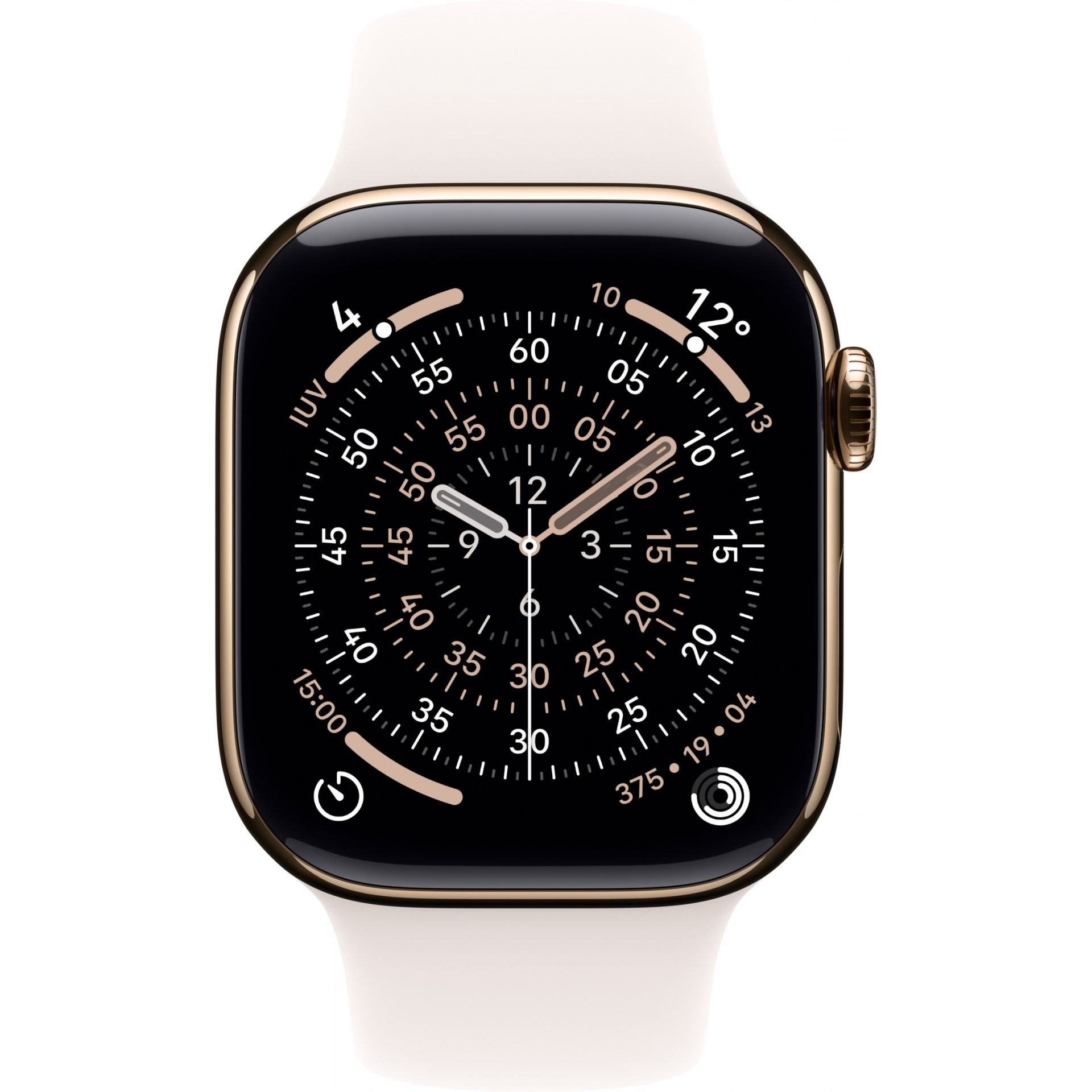 Apple Watch Series 11 / 46mm / Cellular / Titanium Gold Case with Pale Pink Sport Band - M/L - Figura 2