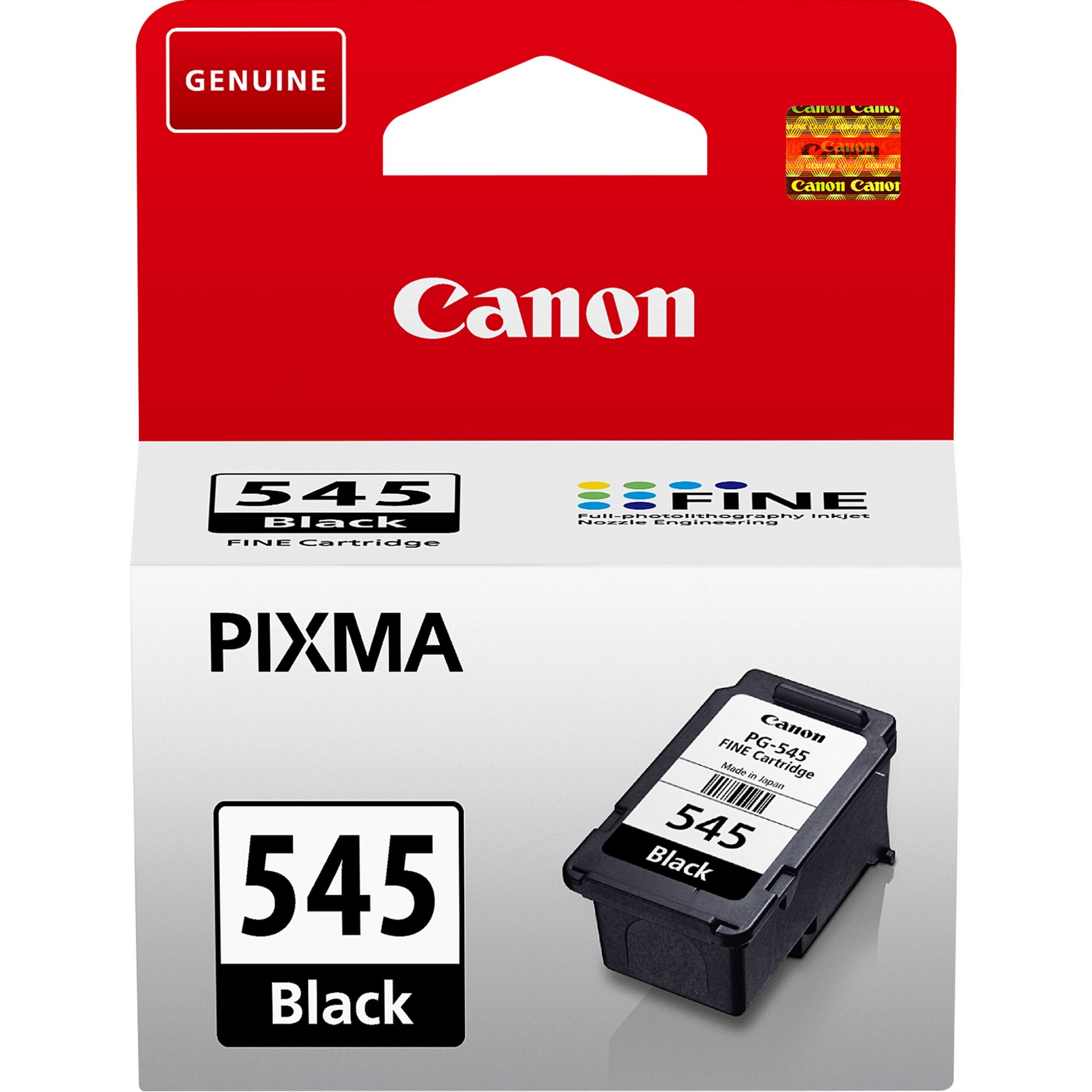 Toner Canon Tinte PG-545 8287B001 Zi deri në 180 faqe sipas ISO/IEC 24734