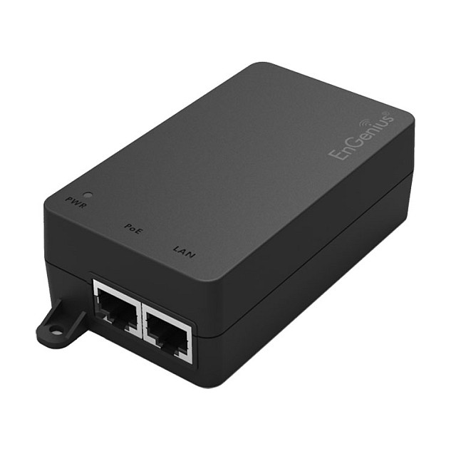 EnGenius EPA5006GAT Gigabit PoE Injector 54V 0.6A 802.3af/at 1-Port Network Adapter