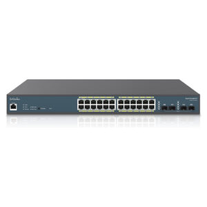 EnGenius EWS7928P-FIT 24-Port Gigabit PoE Managed Switch 24xPoE 4xSFP Enterprise Switch