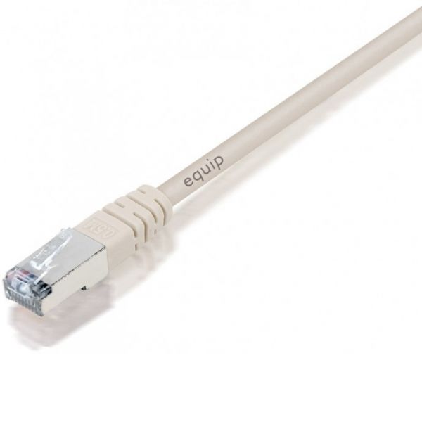 Kabllo për Rrjet Equip Patch Cable Cat5e / SF/UTP / 2xRJ45 / 1.00m / Polybag - Gri
