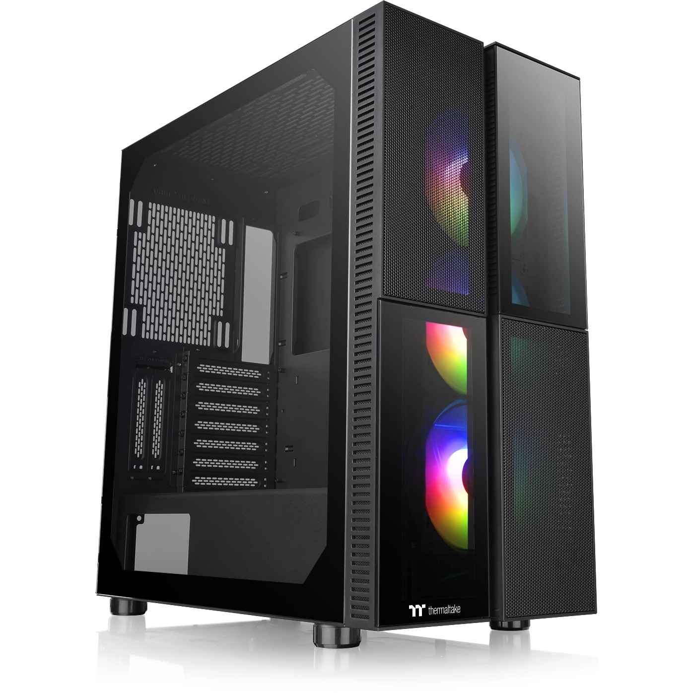 Kasë Thermaltake Versa T26 ARGB Midi Tower - Zezë