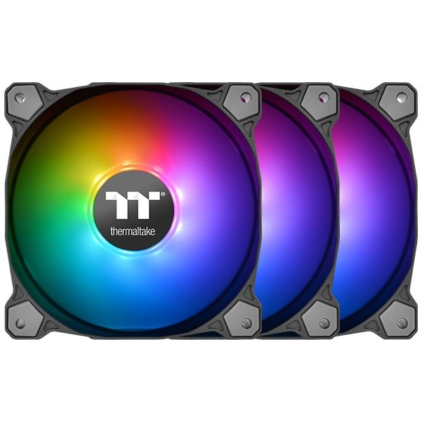 Ftohës për Kasë 120mm Thermaltake Pure 12 ARGB Sync 3 Copë