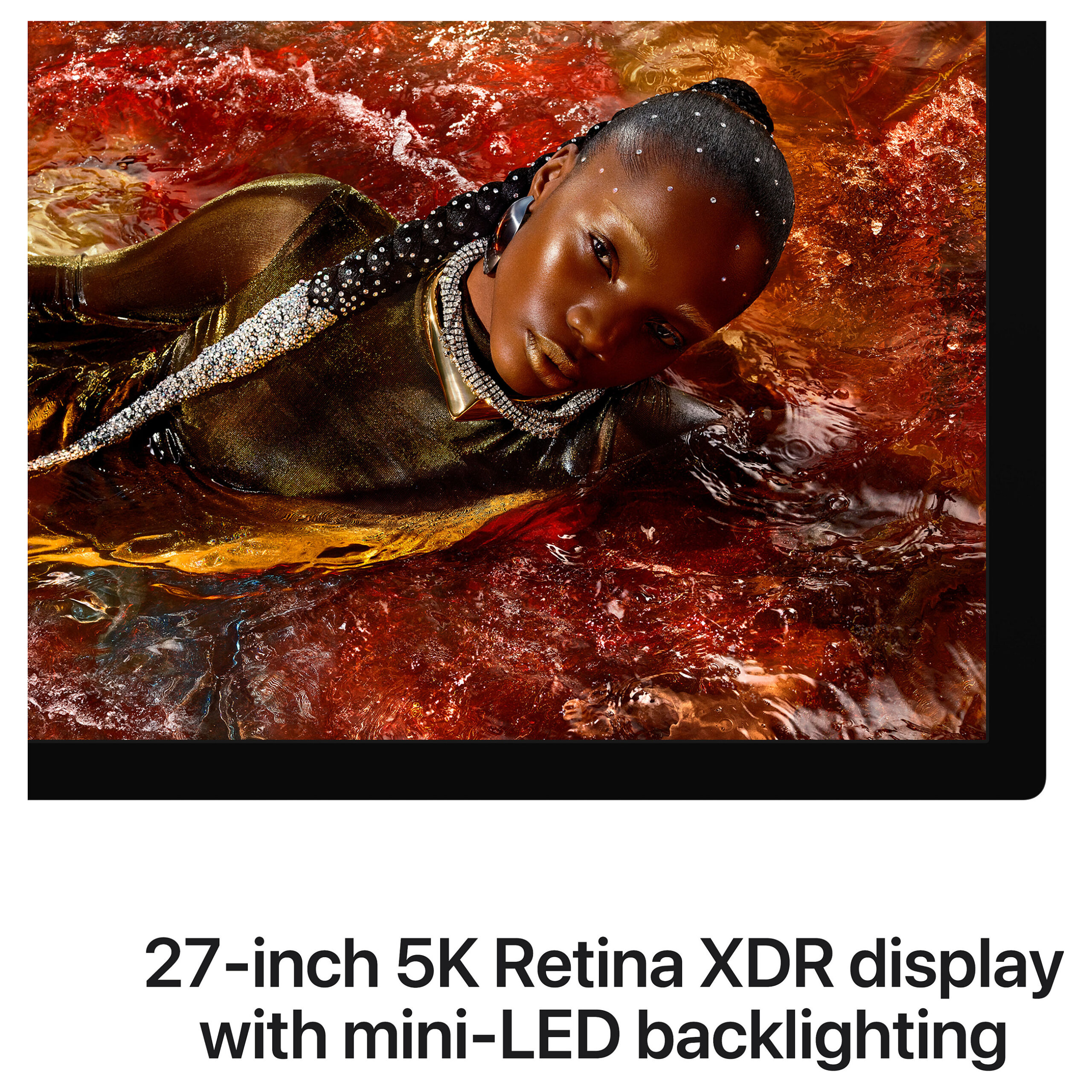 Monitor Apple Studio Display XDR / Standard Glass / 27" / 5K Ultra HD LED / 120Hz / USB - Argjend - Figura 3