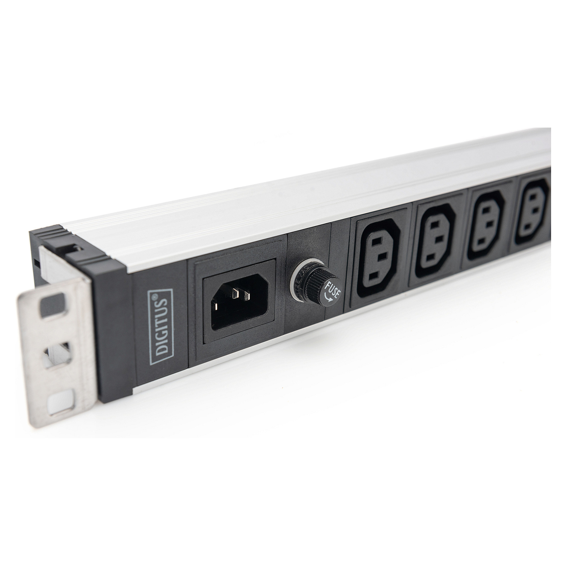 DIGITUS DN-95429 Rack PDU 1U 19" me 9x IEC C13, 10A, 230V, Hyrje IEC C14 – Power Distribution Unit - Figura 2