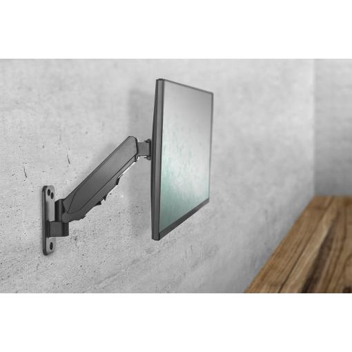 Mbajtëse për Monitor wall mount for 1 monitor 17-32" 8KG DIGITUS black gas spring DA-90396 - Figura 4