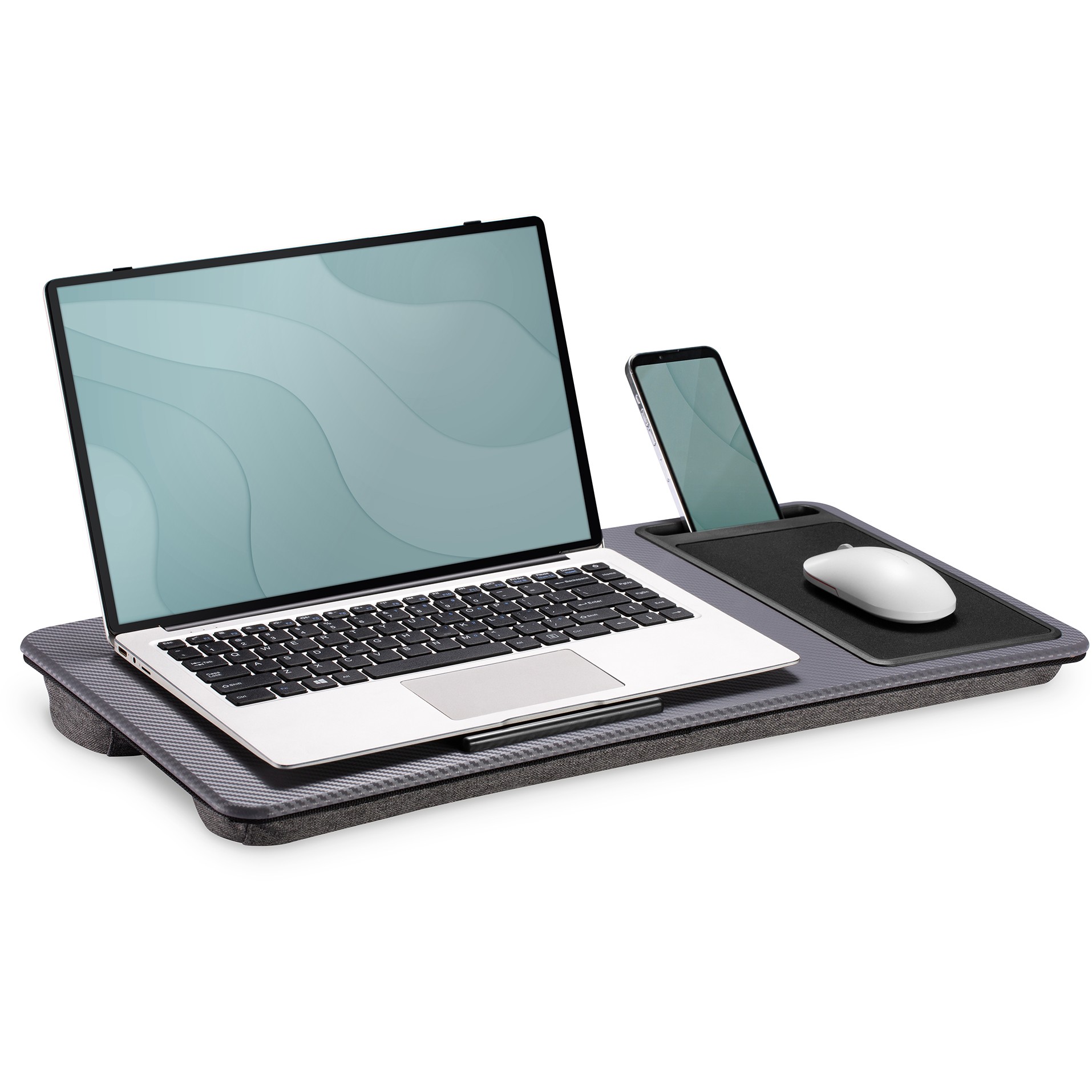 Mbajtëse për Laptop Notebook Desk up to 43.18cm 17 inch mobile slot mousepad - Figura 2