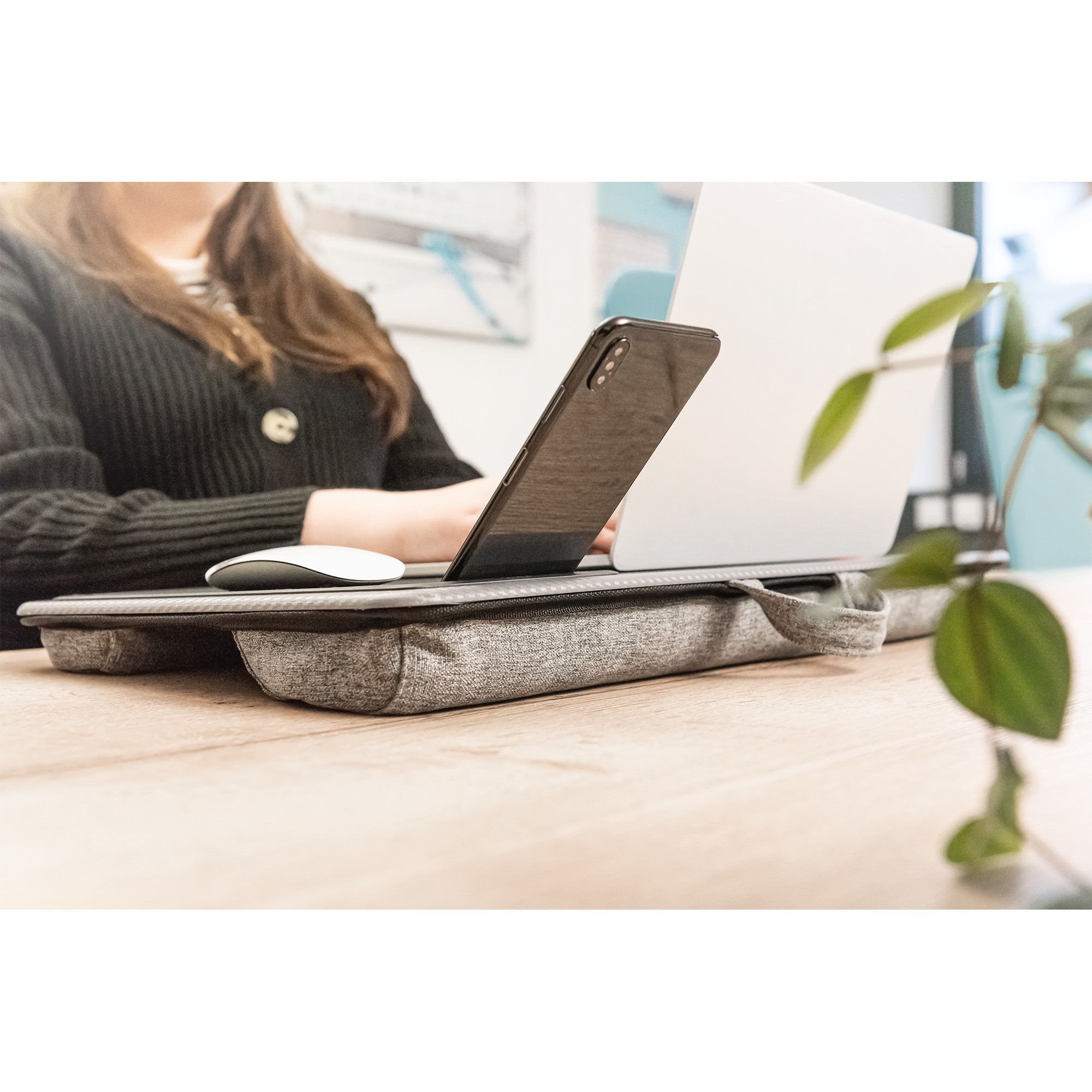 Mbajtëse për Laptop Notebook Desk up to 43.18cm 17 inch mobile slot mousepad - Figura 4
