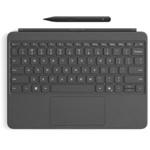 Aksesorë për tablet Microsoft Surface Pro 12" Type Cover + Slim Pen / Layout AT/ DE - Zezë