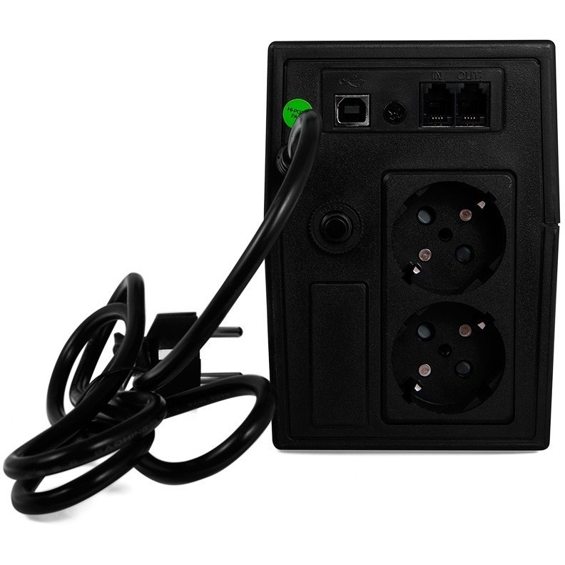 Green Cell UPS 600VA / 360W – 230V Backup Power Supply for PC, Router & Home Office Protection - Figura 2