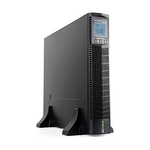 Green Cell RTII-Rack UPS 2000VA / 1800W – Online Double Conversion Rack UPS for Servers & Data Centers