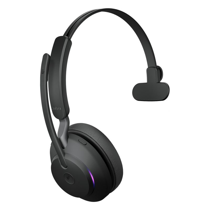 Kufje pa kabllo Jabra Evolve2 65 Mono MS / Link 380a with Charging Stand - Zezë - Figura 3
