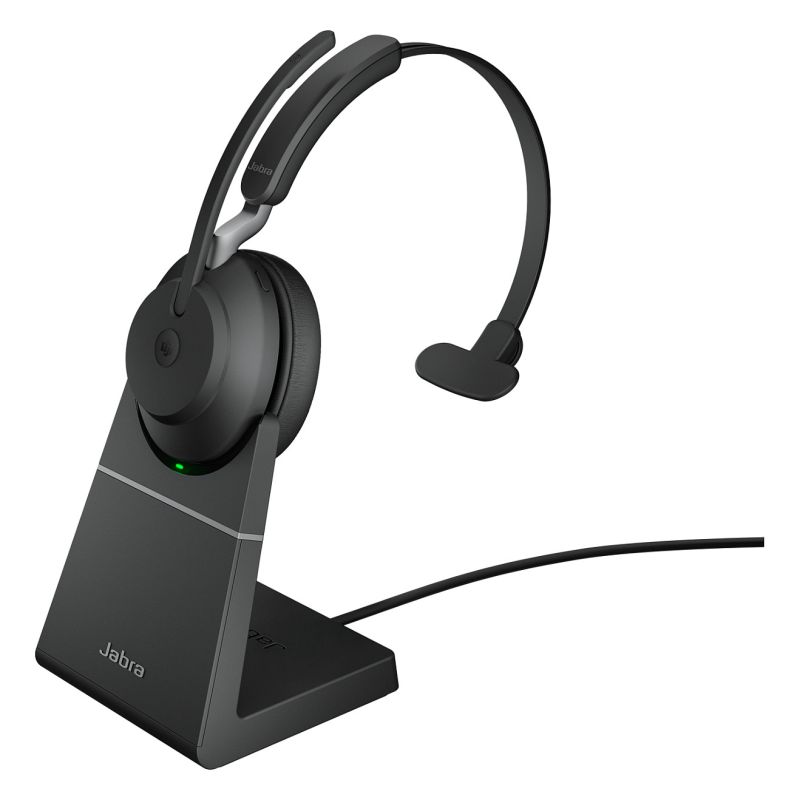 Kufje pa kabllo Jabra Evolve2 65 Mono MS / Link 380a with Charging Stand - Zezë