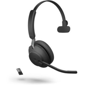 Kufje pa kabllo Jabra Evolve2 65 Mono MS + Link 380a - Zezë