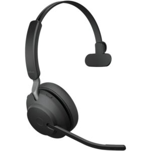 Kufje pa kabllo Jabra Evolve2 65 Mono UC + Link 380a - Zezë
