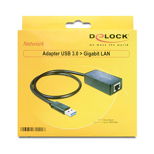 Adapter DeLock USB 3.0 to Gigabit LAN (ST-BU) - Zezë - Figura 2