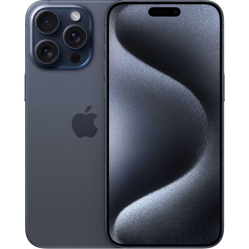 Apple iPhone 15 Pro Max / 256GB - Blue Titanium
