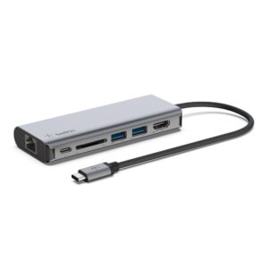 Docking Station Belkin USB-C Multiport Dock me 6 Porta / Adapter - Hiri