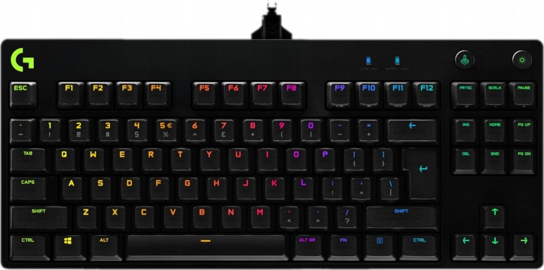 Tastierë Gaming G PRO MECHANICAL KEYB Wired / UK Layout -Zezë