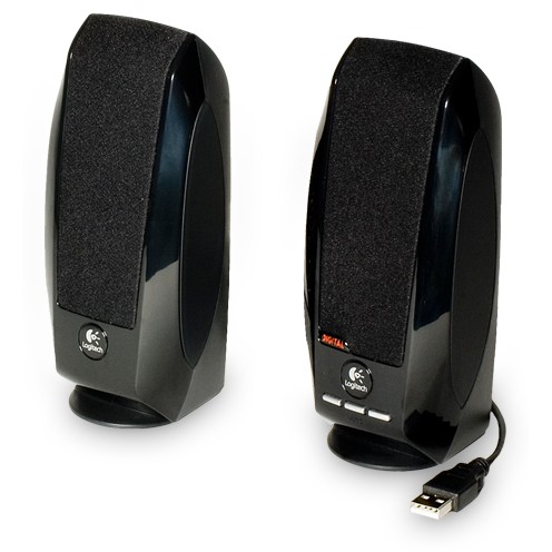 Logitech S150 Digital USB Speakers / Desktop (980-000029) – Black