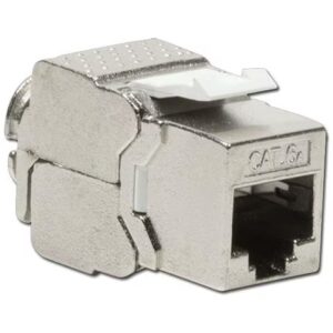Aksesorë për rrjet LogiLink / Keystone / CAT6a RJ45 Jack / STP / AWG 22–26 / 360°