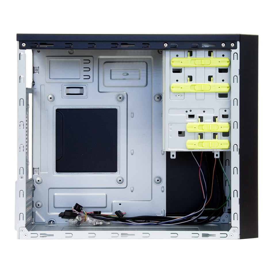 Kasë Mini Tower Chieftec Elox HT-01B-OP – Zezë - Figura 3