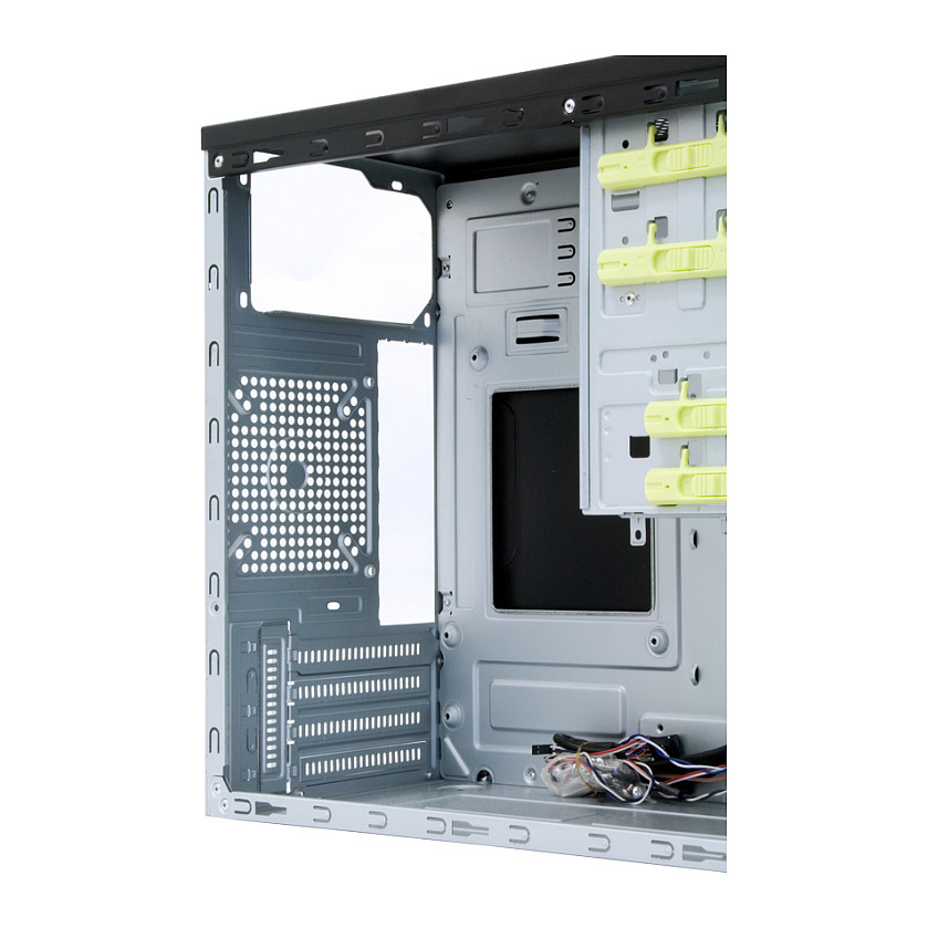 Kasë Mini Tower Chieftec Elox HT-01B-OP – Zezë - Figura 4