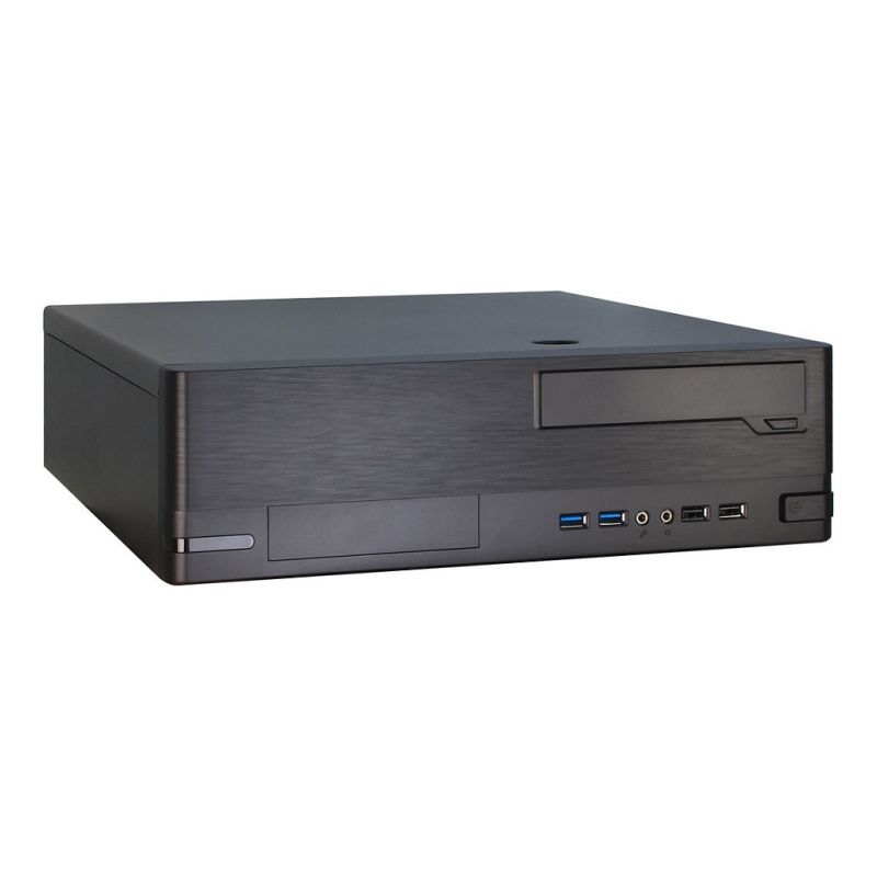 Kasë Mini Inter-Tech IT-502 Desktop - Zezë - Figura 2