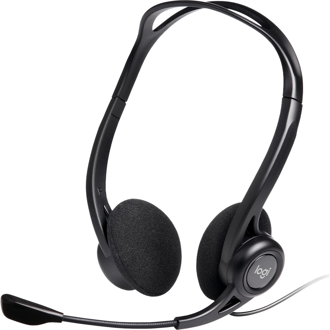 Kufje me kabllo Logitech PC960 USB Stereo Headset OEM të zeza