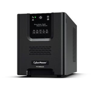 CyberPower PR1500ELCD UPS 1500VA / 1350W – Line-Interactive Pure Sine Wave UPS with LCD Display & AVR