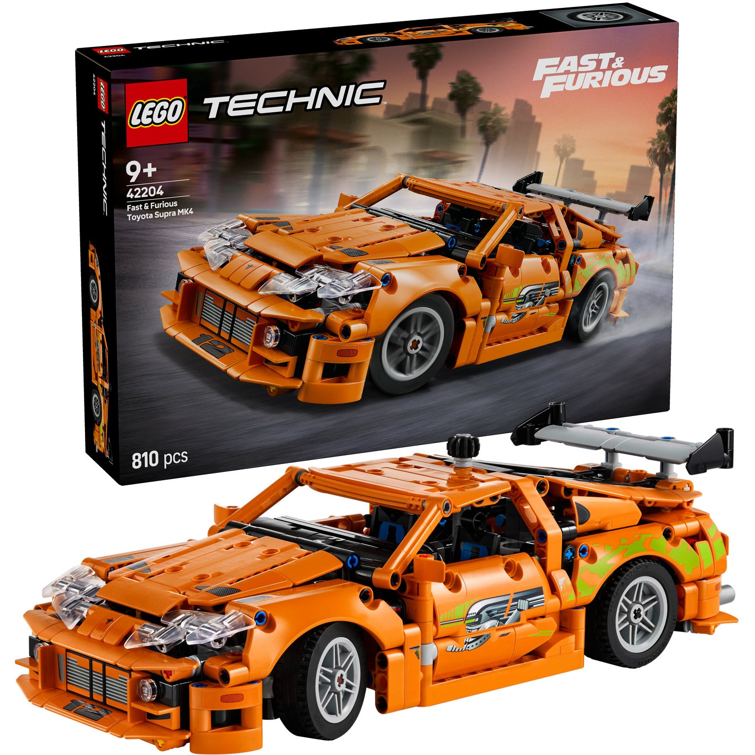 LEGO Technic Fast and Furious Toyota Supra 42204 - Figura 3
