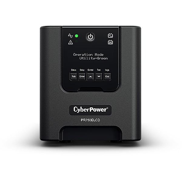 CyberPower PR750ELCD 750VA/675W Line-Interactive UPS Pure Sine Wave LCD USB 6x IEC AVR Tower 230V - Figura 3