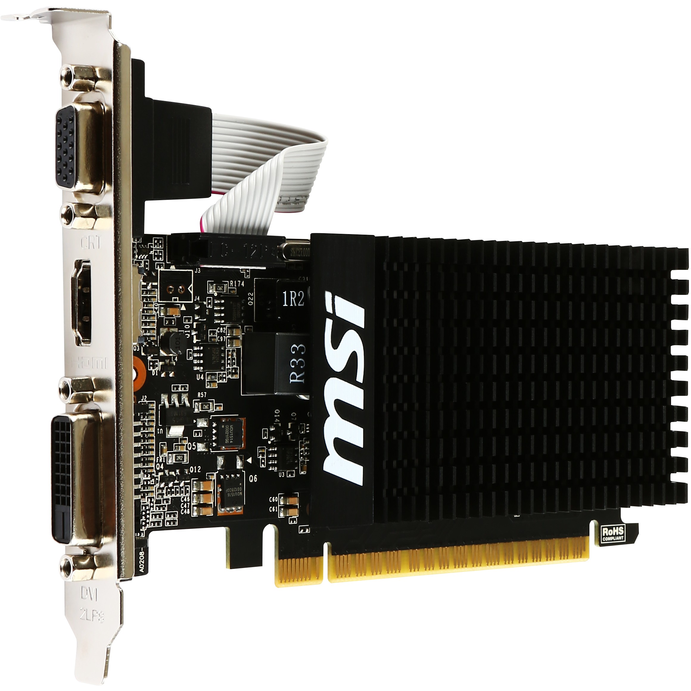 Kartelë grafike NVIDIA GT 710 2GB DDR3 MSI LP