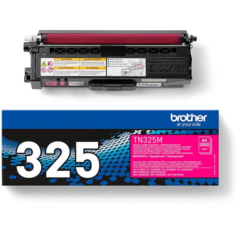 Toner Brother TN-325M Cartridge Original / High Yield / Bis zu 3.500 Seiten (ISO/IEC 19798) – Rozë - Figura 3